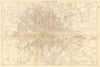 London tramways in 1896 before London County Council began purchases 1906 map
