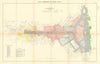 Plan of Kingsway & Aldwych under construction. Traffic Royal Commission 1906 map