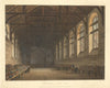 Westminster School Room. Ackermann's schools 1816 old antique print picture