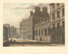 St. Paul’s School, Pasternoster Square, London. Ackermann's schools 1816 print