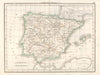 'Hispaniae Antiquae'. DELAMARCHE. Ancient Spain & Portugal. Baetica 1830 map