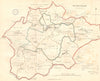 BUCKINGHAM borough/town plan. REFORM ACT. Buckinghamshire. DAWSON 1832 old map