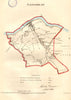GATESHEAD town/borough plan for the REFORM ACT. County Durham. DAWSON 1832 map