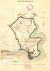 SOUTHAMPTON town/borough/city plan. REFORM ACT. Portswood. DAWSON 1832 old map