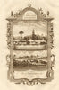 SIBERIA. Schorskarskoi-Pagost & Trojesski, on the River Ob. MIDDLETON 1779