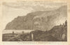 View of Oonalashka and the inhabitants, &c.. Unalaska, Alaska. BANKES 1789