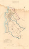 ABERYSTWYTH borough/town plan. BOUNDARY REVIEW. Wales. DAWSON 1837 old map