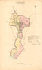 BRIDPORT borough/town plan. BOUNDARY REVIEW. Dorset. DAWSON 1837 old map