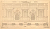 County Hall, St. Marys Gate, Derby, by R. Reginald Morton. Elevation & plan 1901