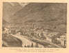 Lanslebourg, Savoie, at the western foot of Mont Cenis. Val-Cenis 1901 print