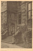The porch, Chastleton House, Moreton-in-Marsh, Oxfordshire 1903 old print