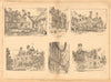 Shrewsbury Sketches - by R. M. Copnall. Shropshire 1903 old antique print