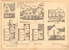 Welsh National Eisteddfod Semi-detached villa. Viking Percy Thomas, Cardiff 1903