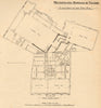 Metropolitan Borough of Fulham, extension of the Town Hall. 1st floor plan 1904