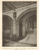 Prudential Assurance, Holborn. Office. Stairs & entrance to Audit office 1905