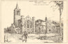 Baptist Chapel & Schools, East Grove, Cardiff, W. Beddoe Rees, Architect 1906