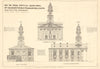 St George's Church, Hanover Square. Built 1724. Consecrated 1725 1907 print