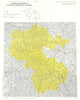 Italy wine. Barbera del Monferrato DOC. Piemonte. Alessandria e Asti 1976 map