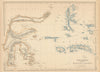 Celebes and the Molucca Islands by Edward Weller. Indonesia Sulawesi 1859 map