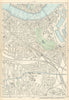 BERMONDSEY Rotherhithe Old Kent Road Wapping Canada Water Surrey Quays 1900 map