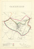 Cambridge, Cambridgeshire. JAMES. Parliamentary Boundary Commission 1868 map