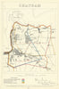 Chatham, Kent. JAMES. Parliamentary Boundary Commission 1868 old antique map