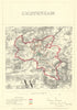 Chippenham, Wiltshire. JAMES. Parliamentary Boundary Commission 1868 old map