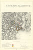 Penryn and Falmouth, Cornwall. JAMES. Parliamentary Boundary Commission 1868 map