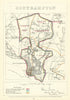 Southampton, Hampshire. JAMES. Parliamentary Boundary Commission 1868 old map