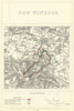 New Windsor, Berkshire. JAMES. Parliamentary Boundary Commission 1868 old map