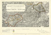 Contrib'y Boroughs of Montgomery & Newtown. JAMES. Boundary Commission 1868 map