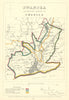 Swansea Contributory Borough of Swansea. JAMES. Boundary Commission 1868 map