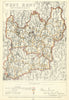 West Kent (New divisions of County). JAMES. Boundary Commission 1868 old map