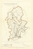 Staffordshire (New divisions of County). JAMES. Boundary Commission 1868 map