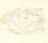 ISLE OF WIGHT borough plan. REFORM ACT. Cowes Newport. DAWSON 1832 old map