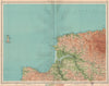 NORTH DEVON.Ilfracombe Barnstaple Bideford Exmoor Clovelly Lundy.LARGE 1939 map