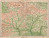 SALISBURY PLAIN. Winchester Devizes Marlborough Wiltshire Hampshire 1939 map