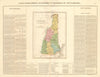 New Hampshire antique state map. Counties. BUCHON 1825 old chart
