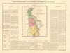 Delaware antique state map. Delaware Wedge shown as part of PA. BUCHON 1825