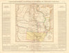 'Territoire d'Arkansas'. US Midwest/Gt Plains. Explorers routes. BUCHON 1825 map