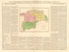 'République Colombienne'. Gran Colombia inc Ecuador Venezuela+. BUCHON 1825 map