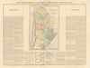 'Buenos Ayres'. Argentina. Inc Pacific seaboard/Uruguay/Bolivia. BUCHON 1825 map