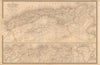 'Carte de L'Algérie et de la Régence de Tunis' ANDRIVEAU-GOUJON Algeria 1850 map