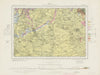 Selby. Vintage geological survey map. Sheet 71. Yorkshire River Ouse 1959