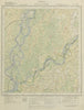 SURVEY OF INDIA 39 K/SE Pakistan Punjab Alipur Seetpur Janpur Indus 1926 map
