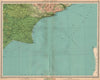 KENT Folkestone Dover Dungeness Rye Ashford Romney Marsh Cap Gris Nez 1939 map