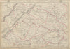 US CIVIL WAR Seat of War in Virginia sheet 3 Richmond Lynchburg. WELLER 1863 map