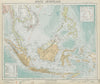 Asiatic Archipelago. Dutch East Indies. Indochina Philippines. LETTS 1884 map