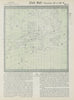 ASTRONOMY CELESTIAL Star map chart signs Autumn Leo Virgo Libra. LETTS 1884