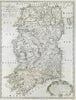 L'Irlanda o'vero Hibernia. Ireland. DE ROSSI 1689 old antique map plan chart